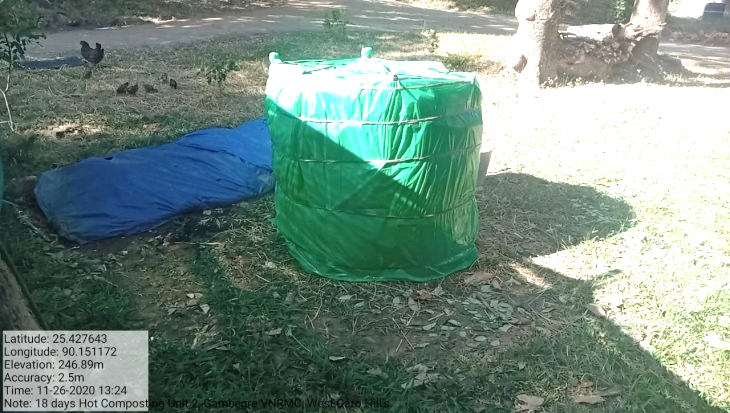 C:\Users\user\Desktop\Video Documentation March 2022\Gambegre 5th March ,2022\Gambegre\18 days hot compost.jpg